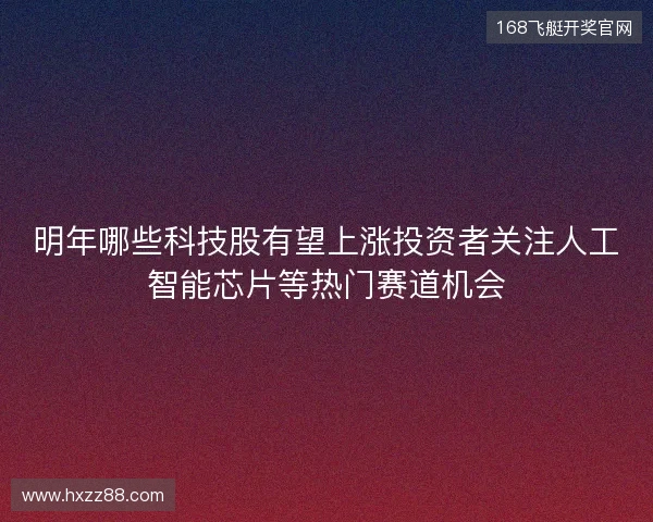 明年哪些科技股有望上涨投资者关注人工智能芯片等热门赛道机会 明年哪些科技股有望上涨投资者关注人工智能芯片等热门赛道机会